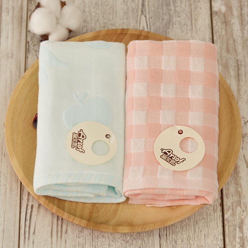 Kūdikio veido rankšluostis – 100% medvilnė, žakardinė audinys, 80–100 g, vaikams