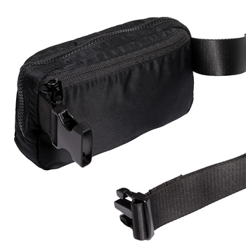 Unisex νάιλον τσαντάκι μέσης με ιμάντα crossbody - ελαφρύ, ανθεκτικό, επεκτάσιμος; επένδυση από νάιλον, μοτίβο με γράμματα, για υπαίθριες αθλητικές δραστηριότητες, άνοιξη 2025