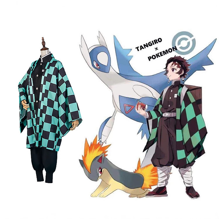 Demon Slayer cosplay Haori su pūkuotomis rankovėmis; poliesteris 50–70%; japonų stilius; žaidimų ir anime vaidmenims; Dreamland prekės ženklas; ruduo 2025