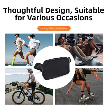 Αθλητική ζώνη μέσης – Unisex, ultra-ελαφριά από νάιλον, για εξωτερικούς αθλητισμούς, στυλ δρόμου