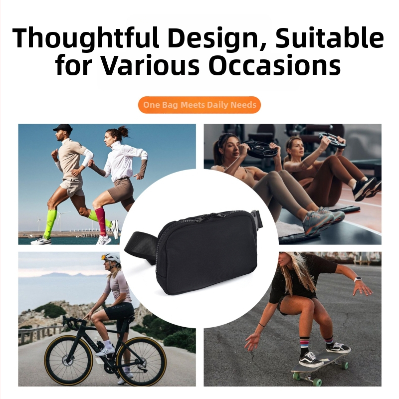 Αθλητική ζώνη μέσης – Unisex, ultra-ελαφριά από νάιλον, για εξωτερικούς αθλητισμούς, στυλ δρόμου