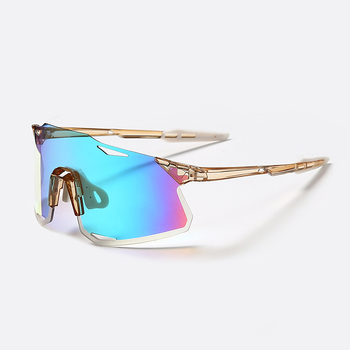 Dviračių akiniai UV400, vėju atsparūs, keičiančių spalvų lęšiai, suderinami su dioptriniais akiniais, reguliuojami nosies pagalvėlės (Modelis S5)