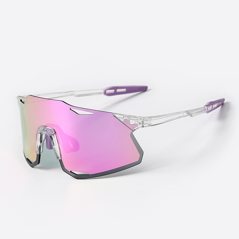 Dviračių akiniai UV400, vėju atsparūs, keičiančių spalvų lęšiai, suderinami su dioptriniais akiniais, reguliuojami nosies pagalvėlės (Modelis S5)