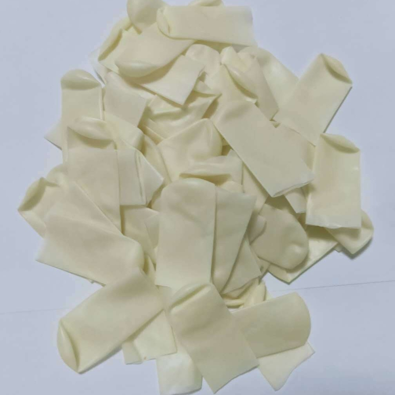 Egyszer használatos ujjvédők halogénmentes latexből, antisztatikus, ipari precíziós elektronika számára, SN márka