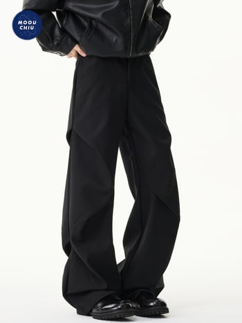 Vyrams skirtos kasdieninės kelnės su fliso pamušalu, laisvas kirpimas, vidurio juosmens, užtrauktukas, poliesterio mišinys