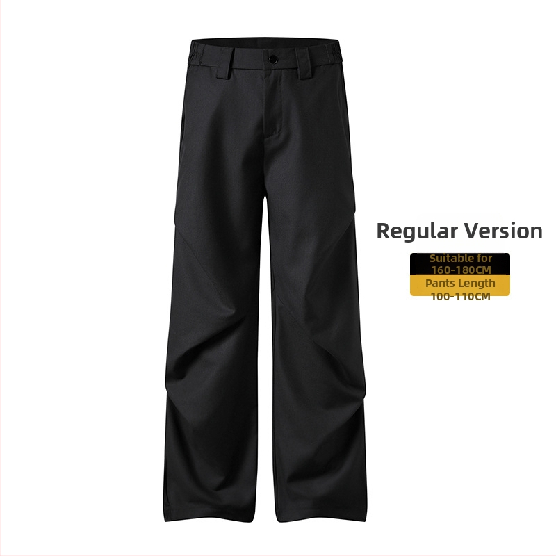 Vyrams skirtos kasdieninės kelnės su fliso pamušalu, laisvas kirpimas, vidurio juosmens, užtrauktukas, poliesterio mišinys