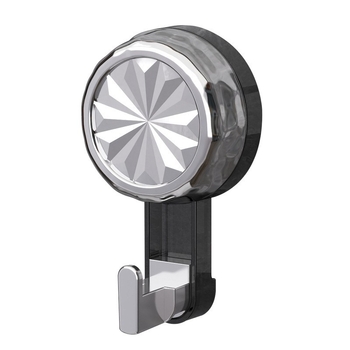 Siurbimo kabliukas, be gręžimo, lengvas montavimas, ABS+PC medžiaga, vienas kabliukas, maksimali 20–30 kg apkrova, vonios kambariui