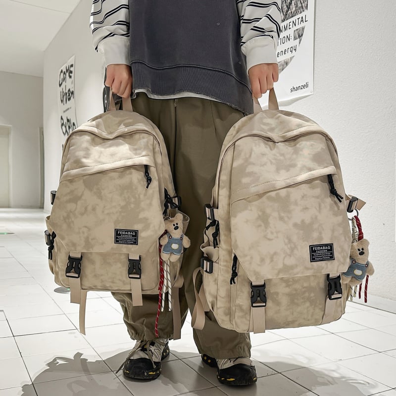 Unisex kampus ruksak, model 2025, minimalistički dizajn, velik kapacitet, putni ruksak