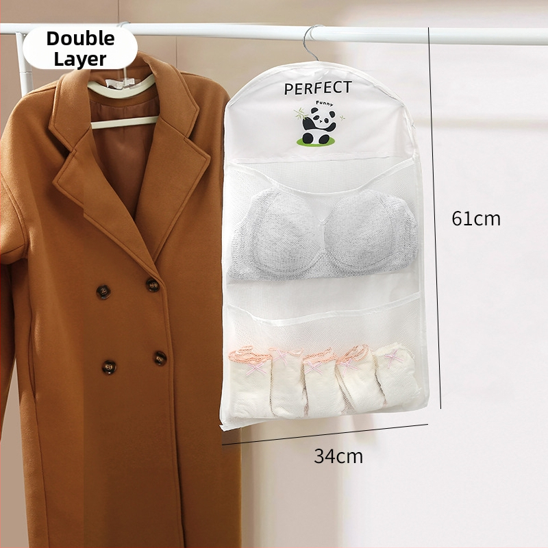 Pakabinamas saugojimo organizatorius spintai, modelis 5138, kubinės formos, poliesteris, atskiro saugojimo funkcija, skirtas apatinėms ir liemenėlėms.