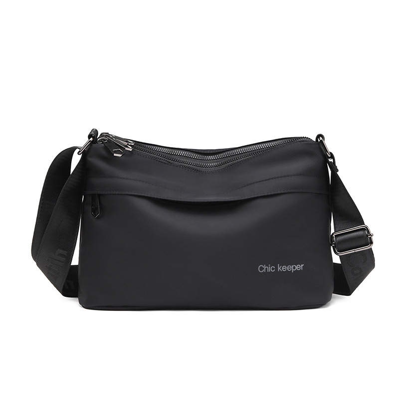 Geantă crossbody pentru bărbați - Oxford, impermeabilă, model geometric, căptușeală poliester, brand Yanyu, stil de călătorie relaxat