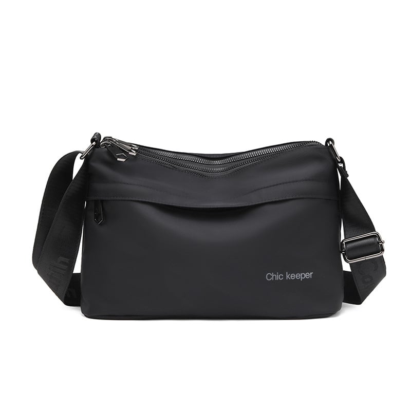 Geantă crossbody pentru bărbați - Oxford, impermeabilă, model geometric, căptușeală poliester, brand Yanyu, stil de călătorie relaxat