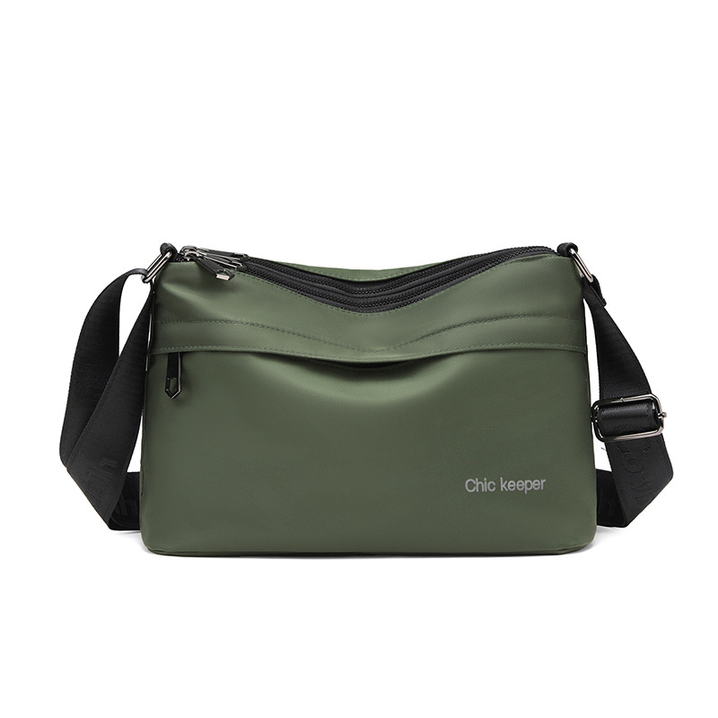 Geantă crossbody pentru bărbați - Oxford, impermeabilă, model geometric, căptușeală poliester, brand Yanyu, stil de călătorie relaxat