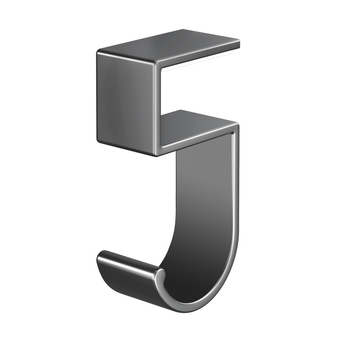 Guangkai настолен хук за чанта – Space алуминий, единичен хук, модерен минимализъм, 1 брой, пускане през 2025 г.