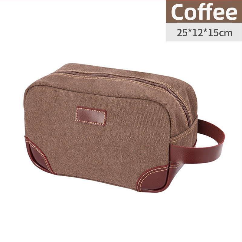 Vyrų kelioninis kosmetinės krepšys – didelė talpa, kubo formos drobės krepšys, sausai–drėgnai atskyrimas, kelioninis kosmetikos organizatorius