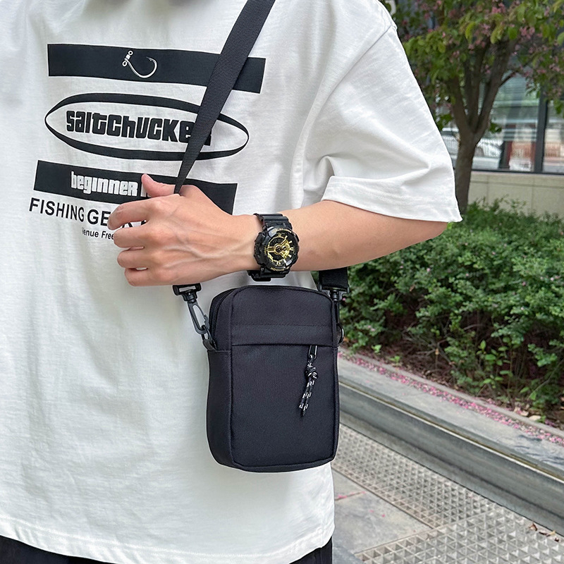 Vīriešu pleca soma, ielu modes stilā, Oxford audums, ūdensizturīga, 8 collu klēpjdatoram