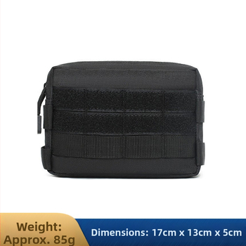 Dalvo Väljas EDC tööriistade vöö kott MOLLE-iga, Oxford kangas, hingav, antibakteriaalne, kulumiskindel, unisex