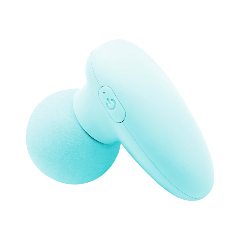 Mini masāžas ierīce ar iekšēju akumulatoru, birstmotoru, daudzpakāpju ātrumi, līdz 5. ātrumam vai augstāk, 1 galviņa, akumulatora darbības laiks 1-3 stundas, trokšņi 46-70 dB