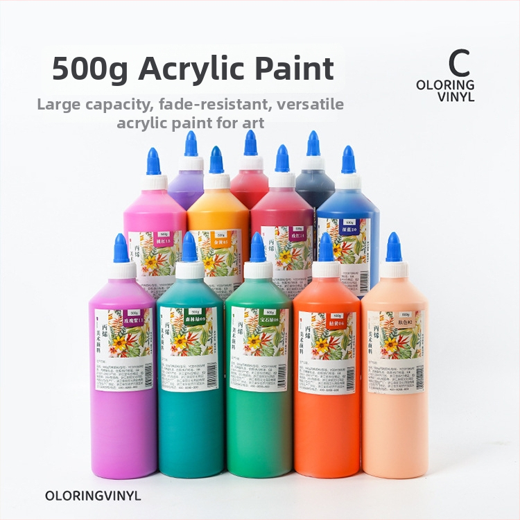 Akriliniai dažai - polipropilenų pigmentas, privatios etiketės licencija, Kinijos tapybai