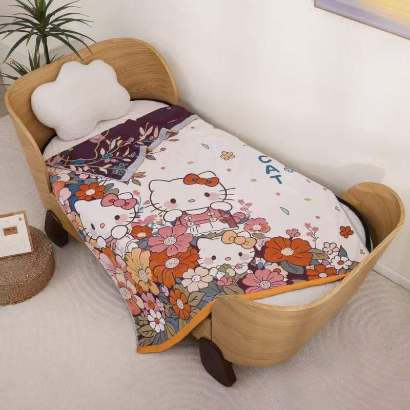 Kūdikių marlé antklodė su karikatūros panda raštu, Jacquard audinys, 500 g ir daugiau