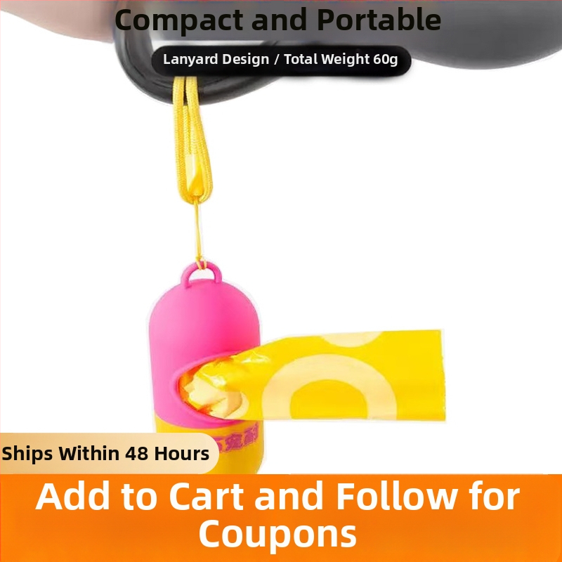 Wan Chong Nai – Suņa izkārnījumu maisiņi, degradējošs HDPE, 1 iepakojums, staigāšanai ar suni