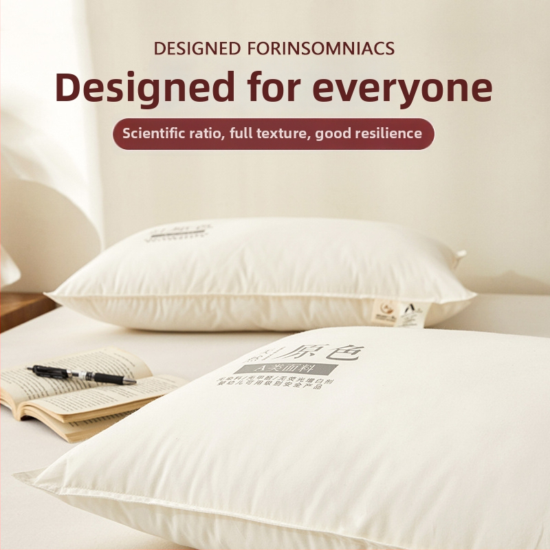 Pareizā taisnstūra gultas kodols no poliestera šķiedras pieaugušajiem, kakla skriemeļu atbalsts, miega palīdzība, audums 100% poliester, pildījums poliester