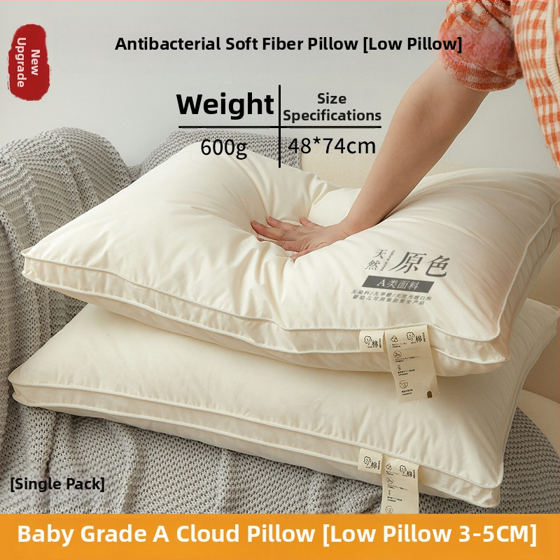 Stačiakampis pagalvės branduolys iš poliesterio pluošto suaugusiems, kaklo slanktelio parama, miego pagalba, audinys 100% poliesteris, užpildas poliesteris