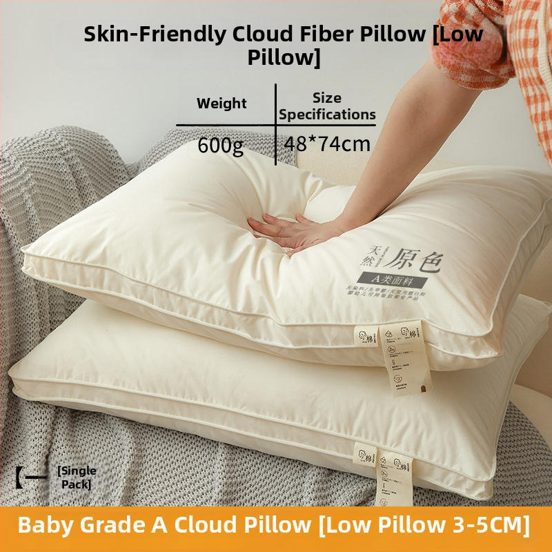 Stačiakampis pagalvės branduolys iš poliesterio pluošto suaugusiems, kaklo slanktelio parama, miego pagalba, audinys 100% poliesteris, užpildas poliesteris