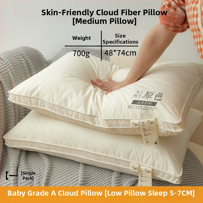 Stačiakampis pagalvės branduolys iš poliesterio pluošto suaugusiems, kaklo slanktelio parama, miego pagalba, audinys 100% poliesteris, užpildas poliesteris