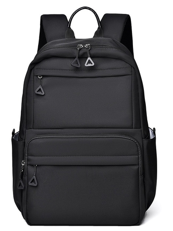 Uniszex hátizsák, városi minimalistikus dizájn, 15 hüvelykes laptophoz illeszkedik, poliészter anyag, kapacitás alatt 20 L, légpárnás vállpántok