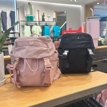 Női hátizsák – könnyű nylon, szabadidős utazási stílus mindennapi használatra (Kapacitás: <20L; Anyag: Nylon; Funkció: Ultra könnyű; Mintázat: Egyszínű)