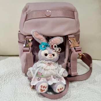 Női hátizsák – könnyű nylon, szabadidős utazási stílus mindennapi használatra (Kapacitás: <20L; Anyag: Nylon; Funkció: Ultra könnyű; Mintázat: Egyszínű)