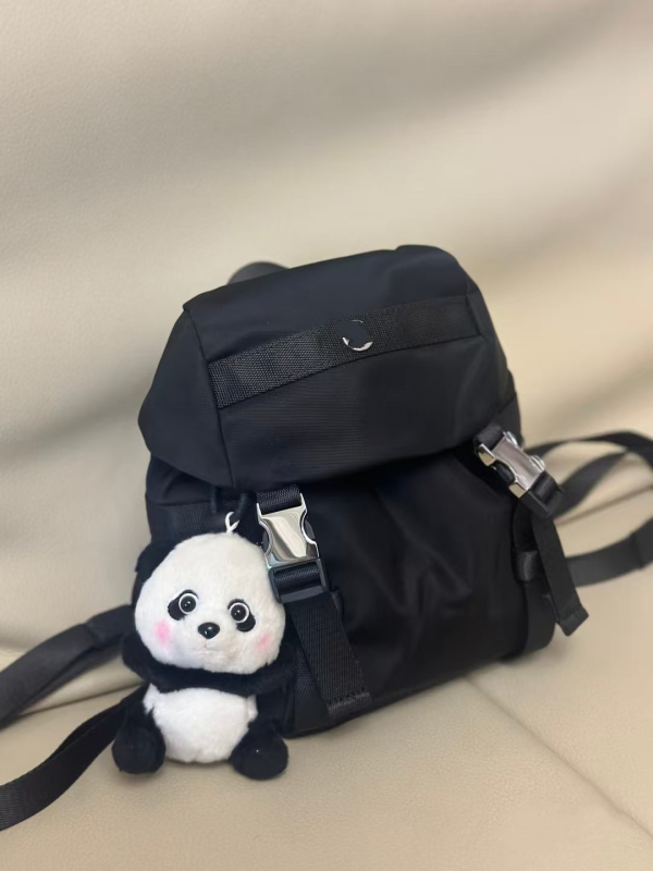 Női hátizsák – könnyű nylon, szabadidős utazási stílus mindennapi használatra (Kapacitás: <20L; Anyag: Nylon; Funkció: Ultra könnyű; Mintázat: Egyszínű)