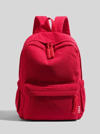 Corduroy uniszex hátizsák 15 colos laptophoz, városi letisztult stílus, légpárnás vállpánt