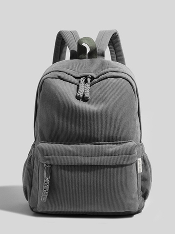 Corduroy uniszex hátizsák 15 colos laptophoz, városi letisztult stílus, légpárnás vállpánt