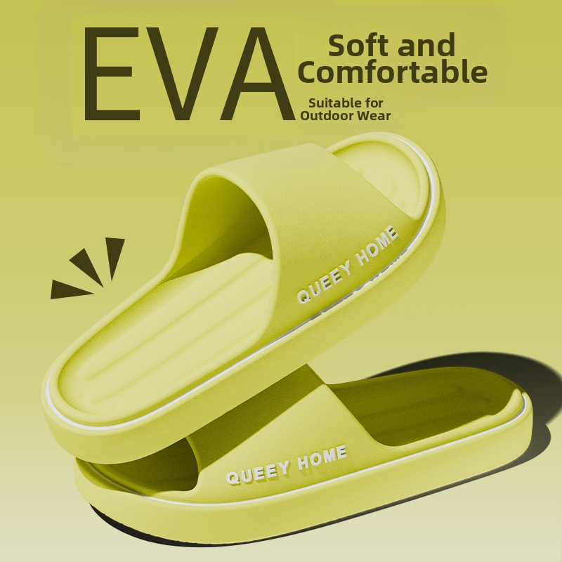 Kodu sussid naistele ja meestele – EVA ülaosa, EVA tald, libisemiskindel, injektsioonivormimisega tald, paks tald 3–5 cm