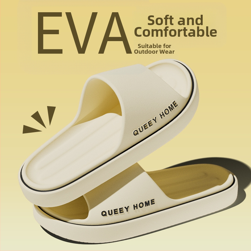 Kodu sussid naistele ja meestele – EVA ülaosa, EVA tald, libisemiskindel, injektsioonivormimisega tald, paks tald 3–5 cm