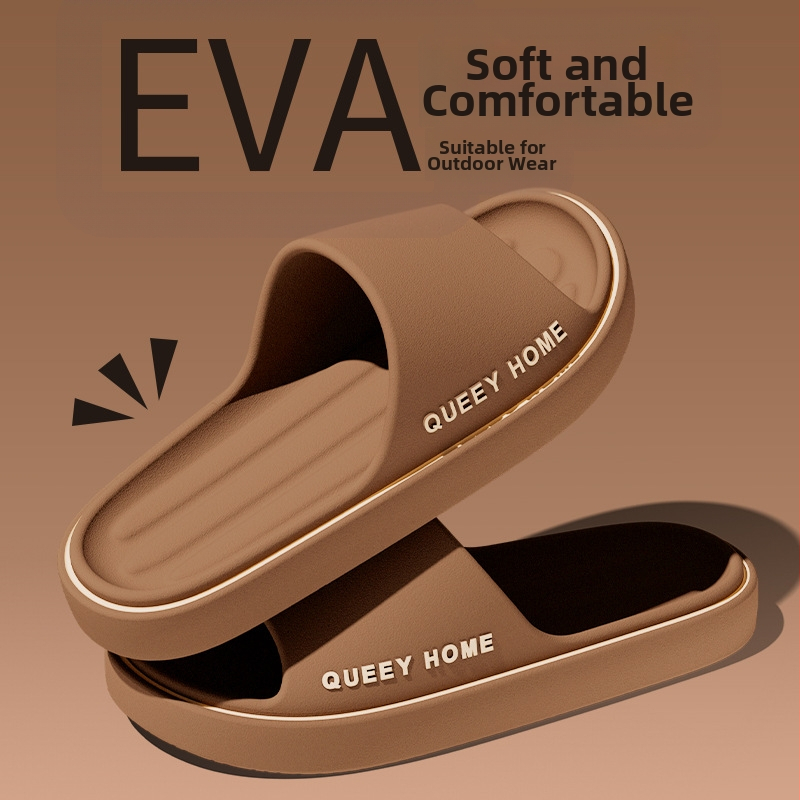 Kodu sussid naistele ja meestele – EVA ülaosa, EVA tald, libisemiskindel, injektsioonivormimisega tald, paks tald 3–5 cm