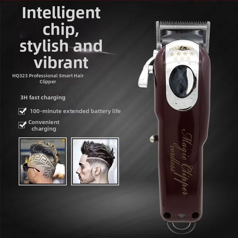 Kirpimo mašinią su įmontuota baterija ir dviguba maitinimo sistema, šepetinis variklis, nerūdijanio plieno ašmenys, nuimama ir plaunama galvutė, 1–3 valandos veikimas