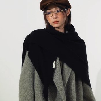 Vilnonė šalis ir megztas kardiganas, 100% vilna, vieno spalvos raštas, išlaiko šilumą, ruduo 2025