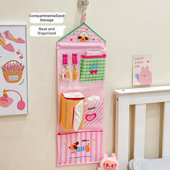 Sieninis pakabinamas laikiklis saugojimui — Oxford audinys, kubo formos, japonų stilius, daugiafunkcinis