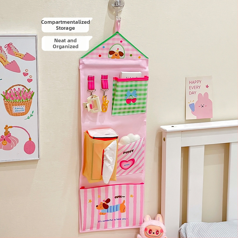 Sieninis pakabinamas laikiklis saugojimui — Oxford audinys, kubo formos, japonų stilius, daugiafunkcinis