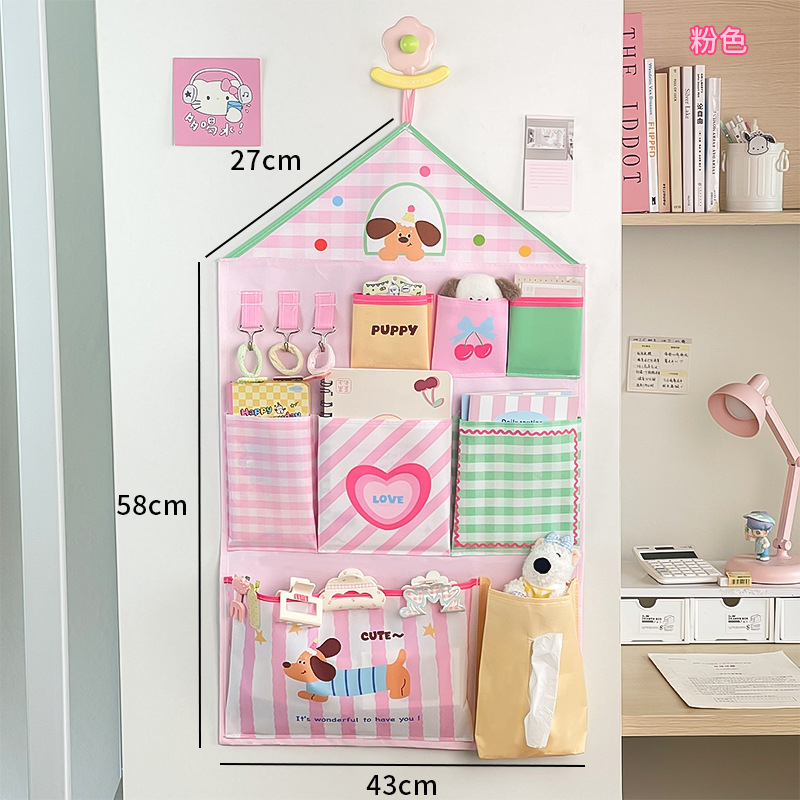 Sieninis pakabinamas laikiklis saugojimui — Oxford audinys, kubo formos, japonų stilius, daugiafunkcinis