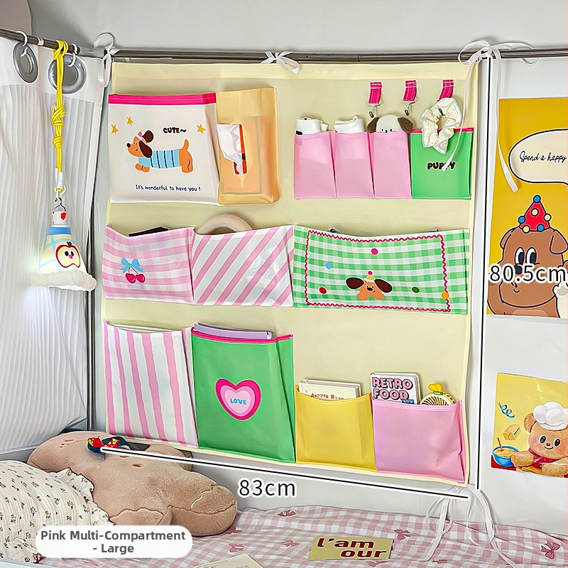 Sieninis pakabinamas laikiklis saugojimui — Oxford audinys, kubo formos, japonų stilius, daugiafunkcinis