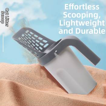 Katės kraiko šluotelė su integruotu šiukšlių maišų komplektu – PP medžiaga, universalus katėms ir šunims, Peyton/PEID prekė