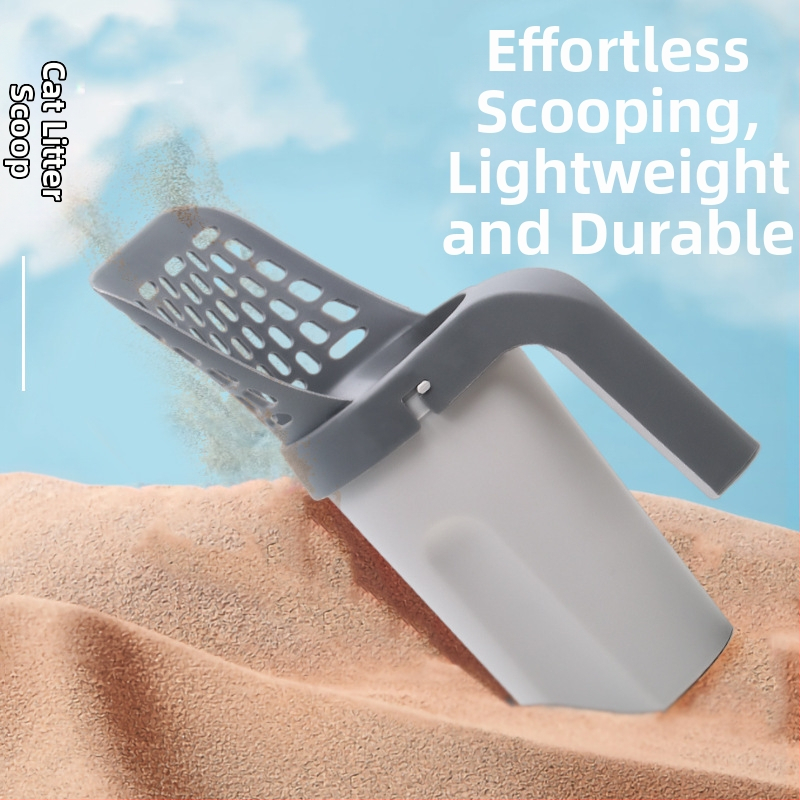 Katės kraiko šluotelė su integruotu šiukšlių maišų komplektu – PP medžiaga, universalus katėms ir šunims, Peyton/PEID prekė