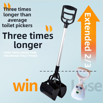 Plastikinis naminių gyvūnėlių išmatų rinkiklis – tinkamas katėms ir šunims, 1 vnt., prekės ženklas Seven Oh