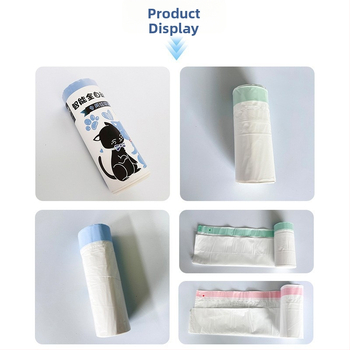 Storas HDPE maišas katės kraikui, nešiojamas dizainas, Cat cleanser prekės ženklas