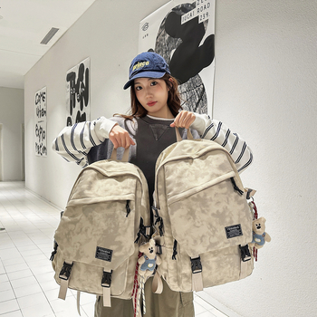 Σακίδιο Ruiyingzizhi, νάιλον, αναπνεύσιμο, unisex, νεανικό πανεπιστημιακό στυλ