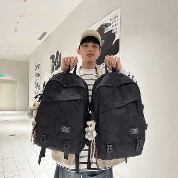 Σακίδιο Ruiyingzizhi, νάιλον, αναπνεύσιμο, unisex, νεανικό πανεπιστημιακό στυλ