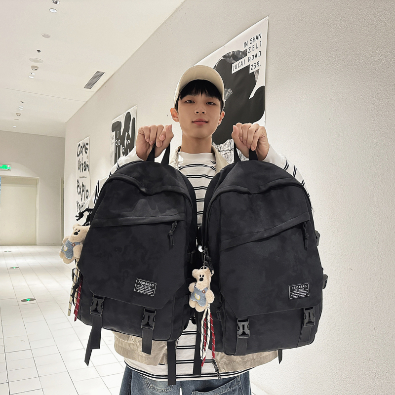 Σακίδιο Ruiyingzizhi, νάιλον, αναπνεύσιμο, unisex, νεανικό πανεπιστημιακό στυλ